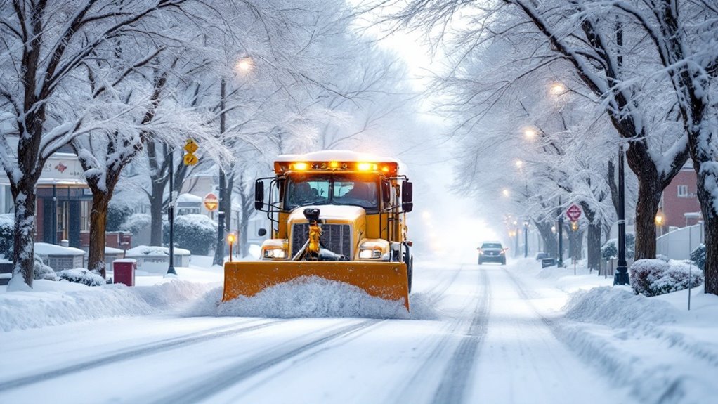 Emergency snow removal in Helena, Montana